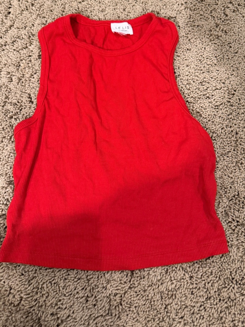Lelis red tank top